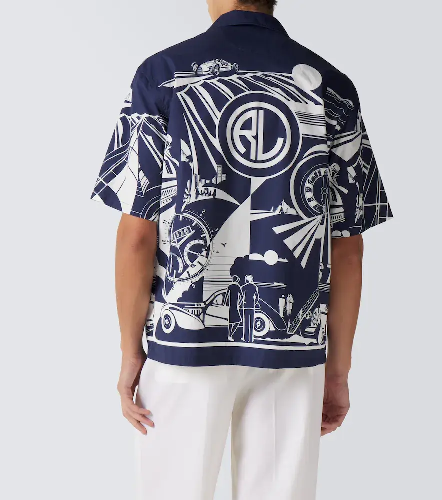 Ralph Lauren Purple Label Printed cotton shirt | Thumbnail 6 Ralph Lauren Purple Label Printed cotton shirt | Thumbnail 6