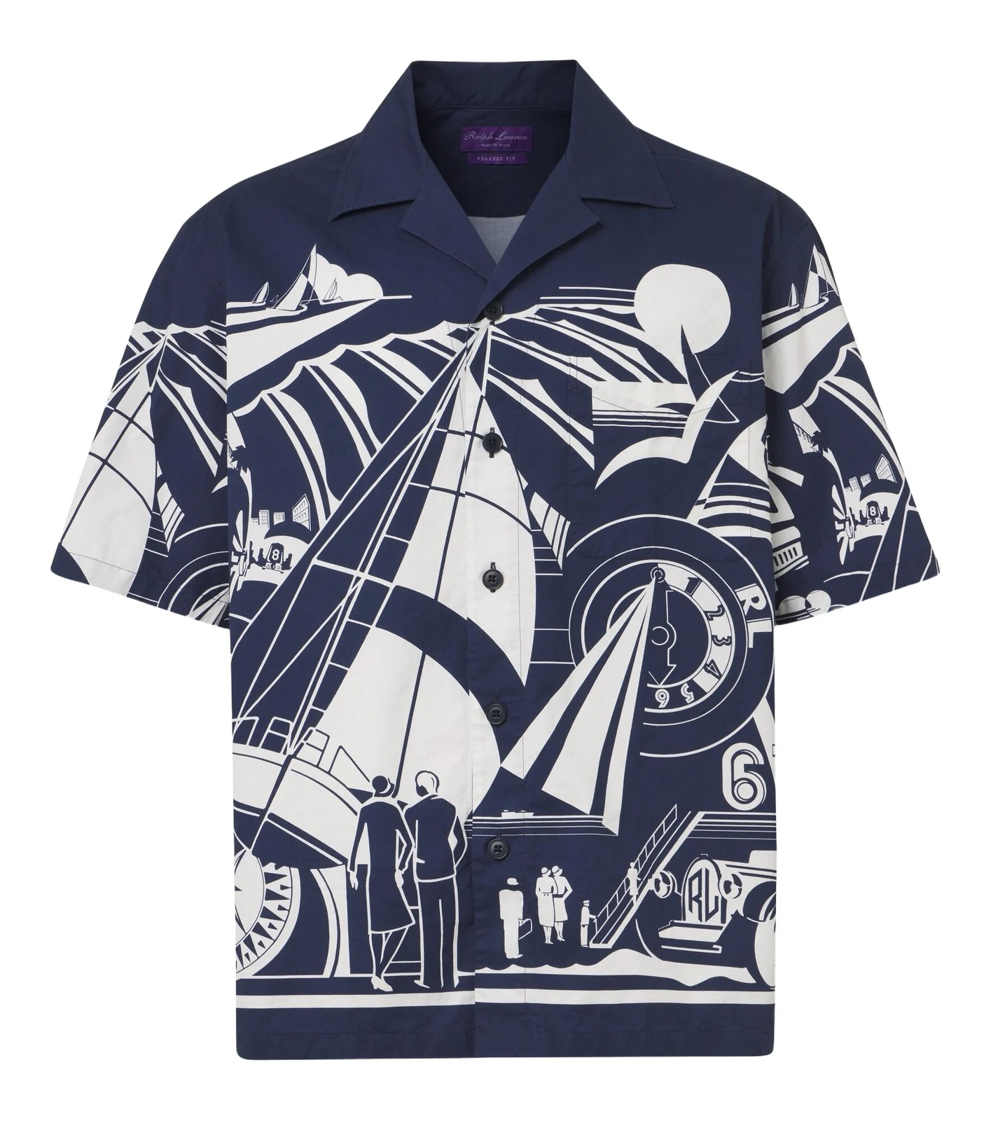 Printed cotton shirt Printed cotton shirt