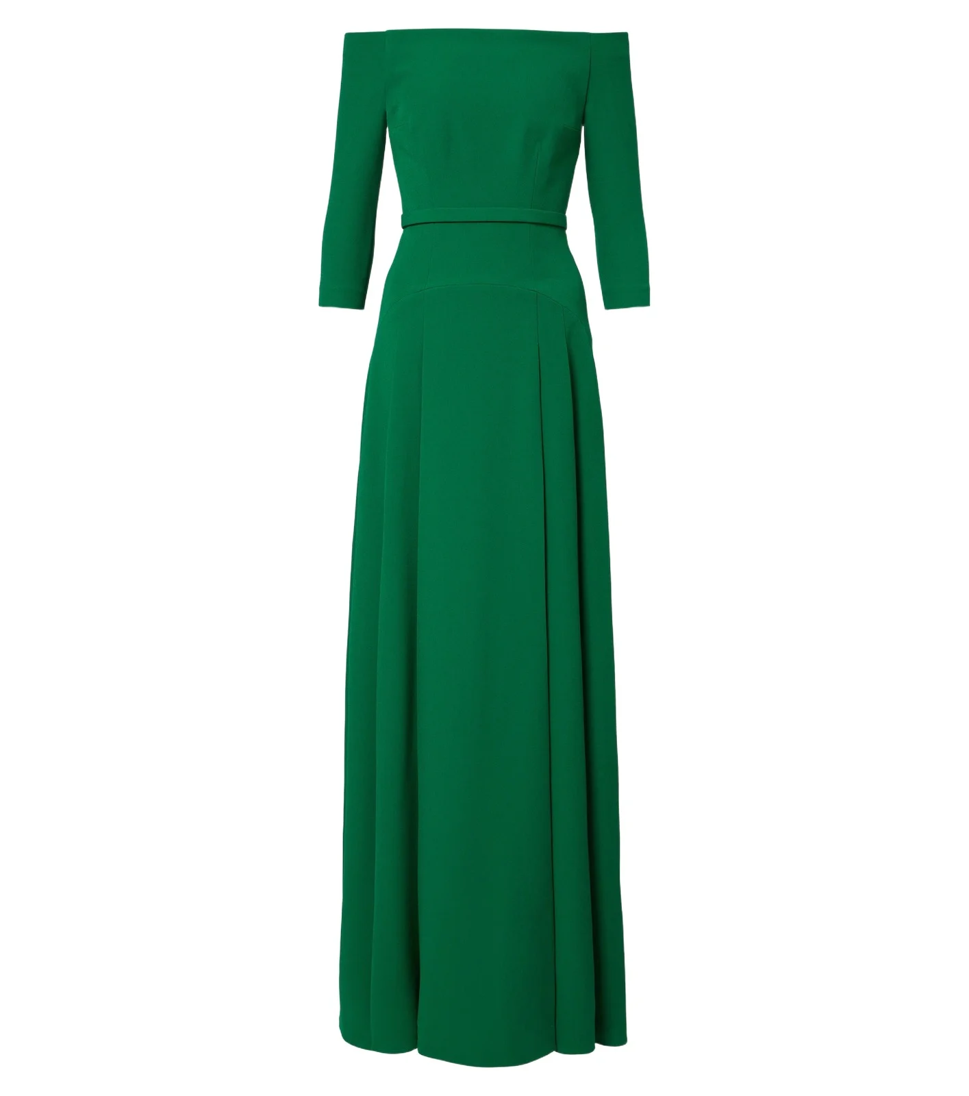Safiyaa Amadora off-shoulder crêpe gown