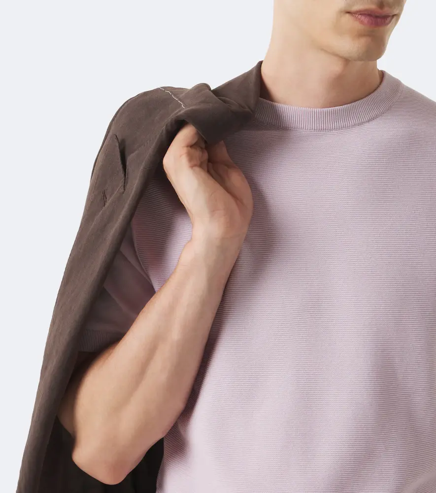 Canali Cotton and silk sweater | Thumbnail 5