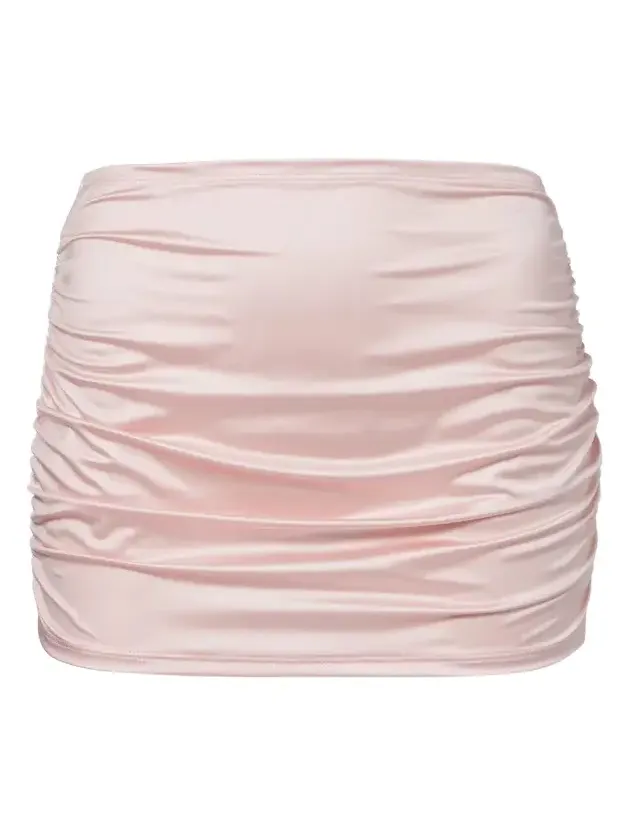 Ruched miniskirt Ruched miniskirt