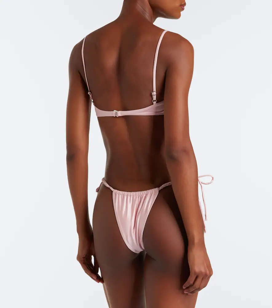 Montce Petal ruched bikini top | Thumbnail 2 Montce Petal ruched bikini top | Thumbnail 2
