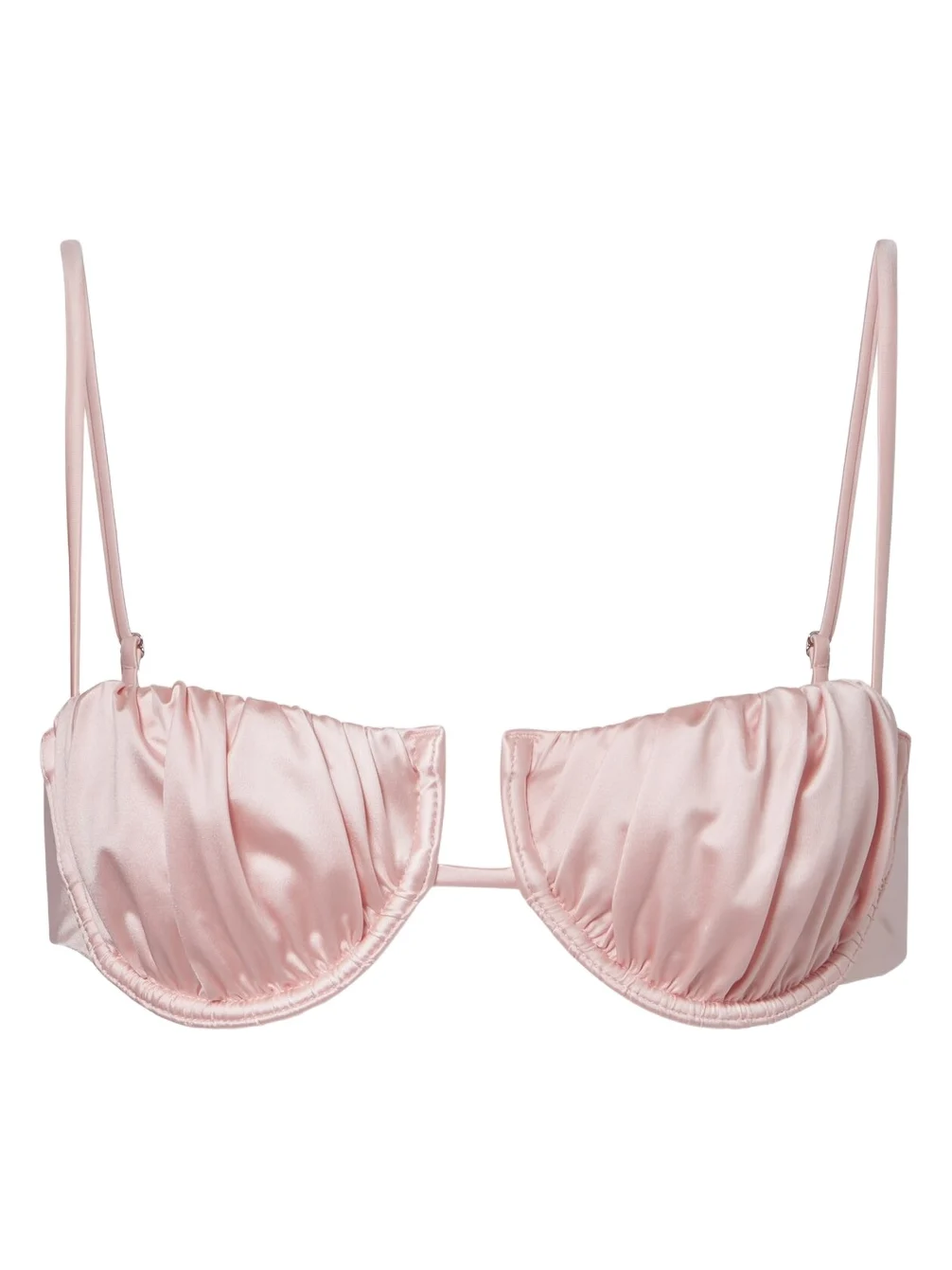 Petal ruched bikini top Petal ruched bikini top