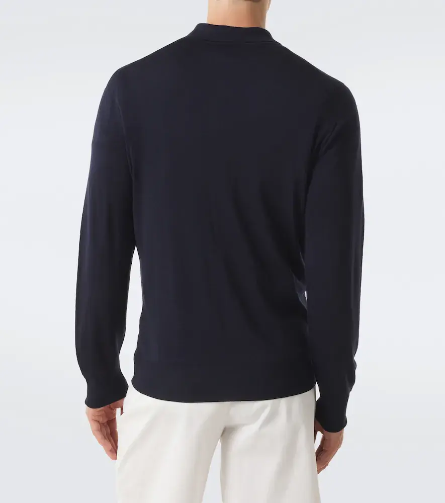 Canali Wool polo shirt | Thumbnail 2 Canali Wool polo shirt | Thumbnail 2