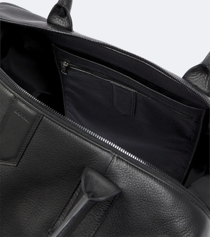 Canali Leather duffel bag | Thumbnail 2 Canali Leather duffel bag | Thumbnail 2