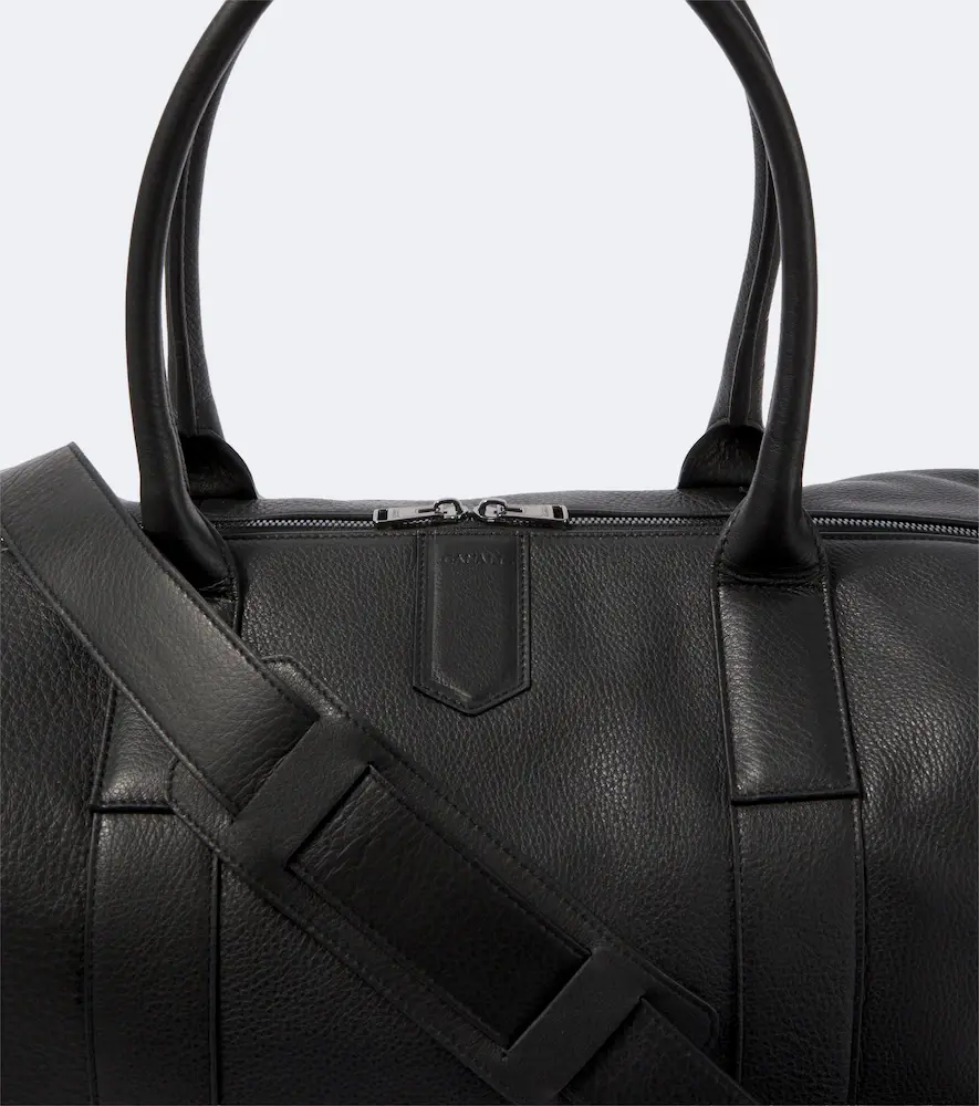 Canali Leather duffel bag | Thumbnail 4 Canali Leather duffel bag | Thumbnail 4