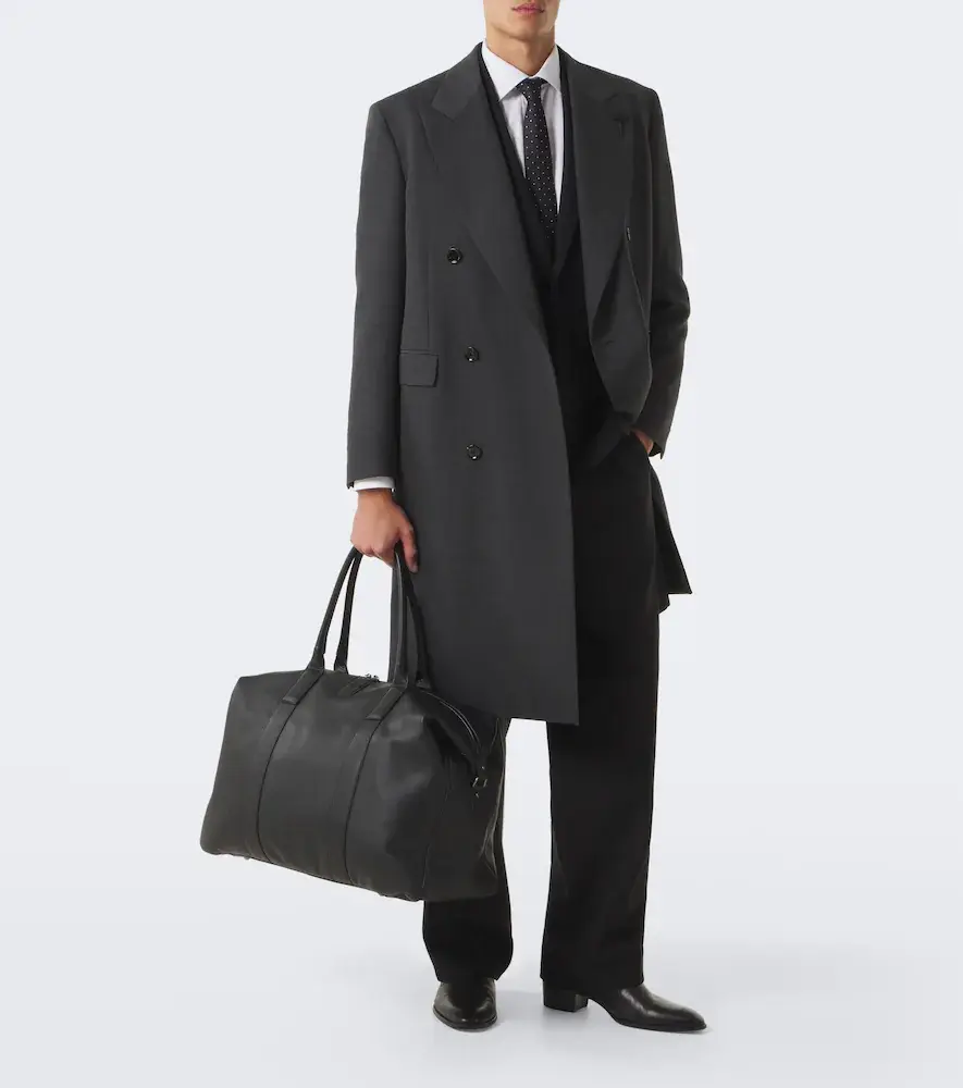 Canali Leather duffel bag | Thumbnail 7 Canali Leather duffel bag | Thumbnail 7