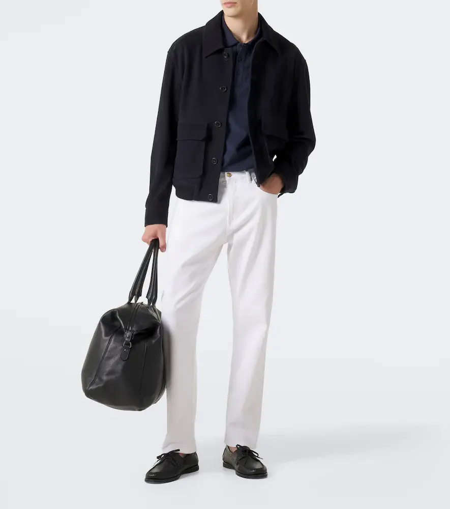 Canali Cotton polo shirt | Thumbnail 4 Canali Cotton polo shirt | Thumbnail 4