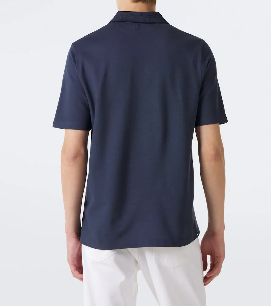 Canali Cotton polo shirt | Thumbnail 6 Canali Cotton polo shirt | Thumbnail 6