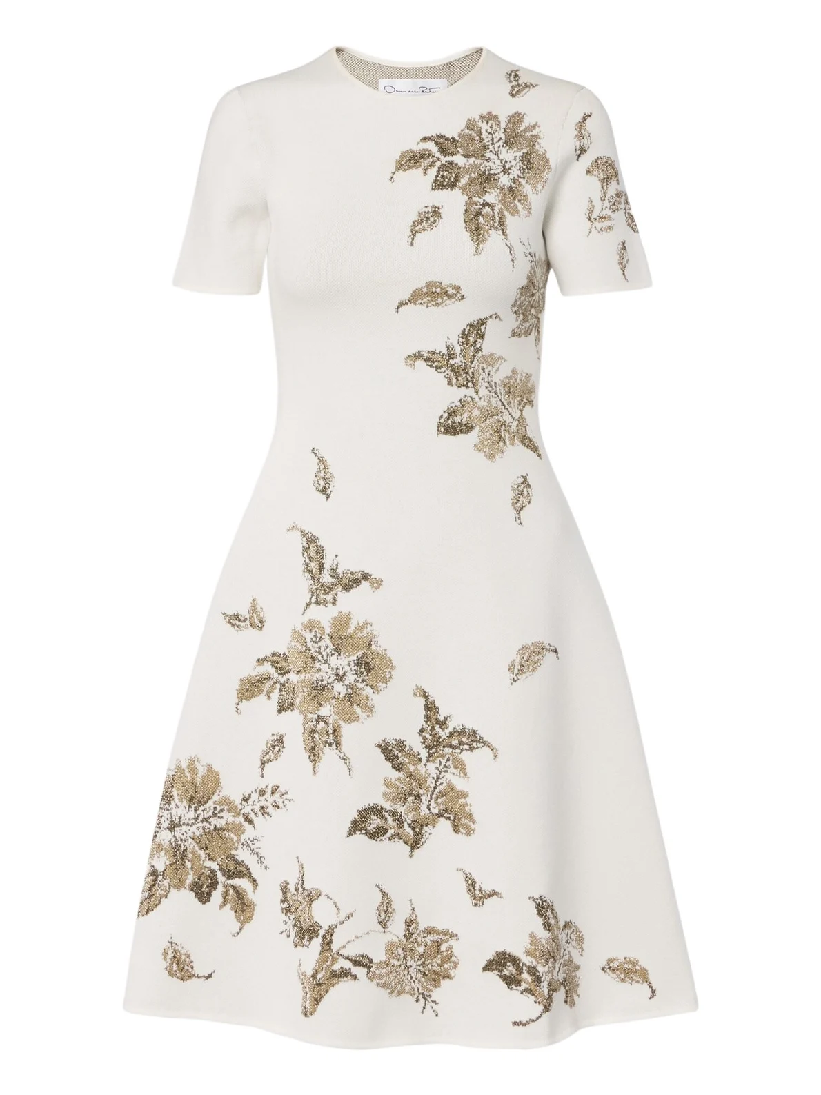 Knitted floral jacquard minidress Knitted floral jacquard minidress
