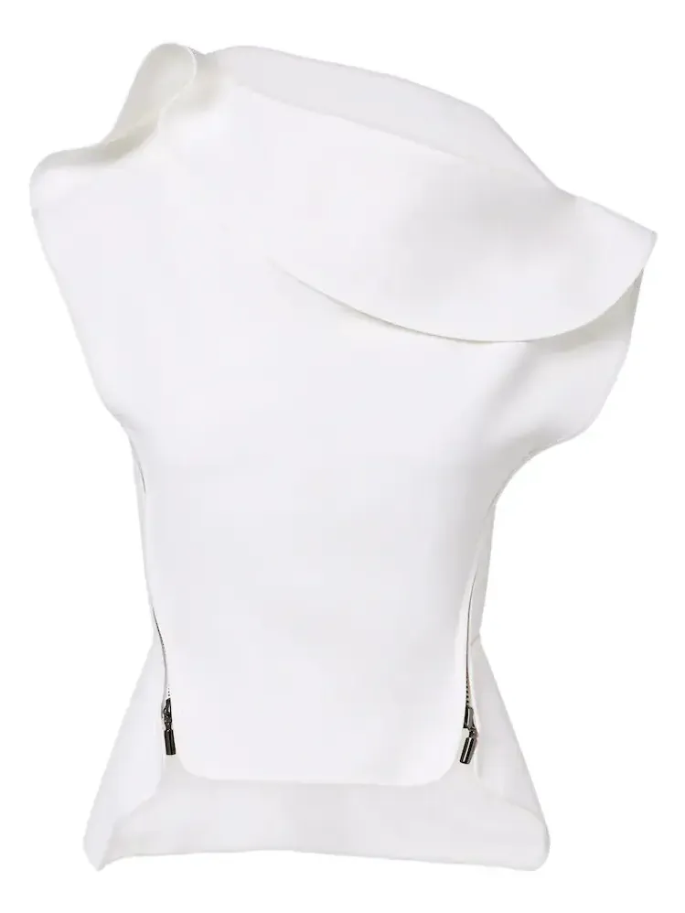 Whirl draped top Whirl draped top