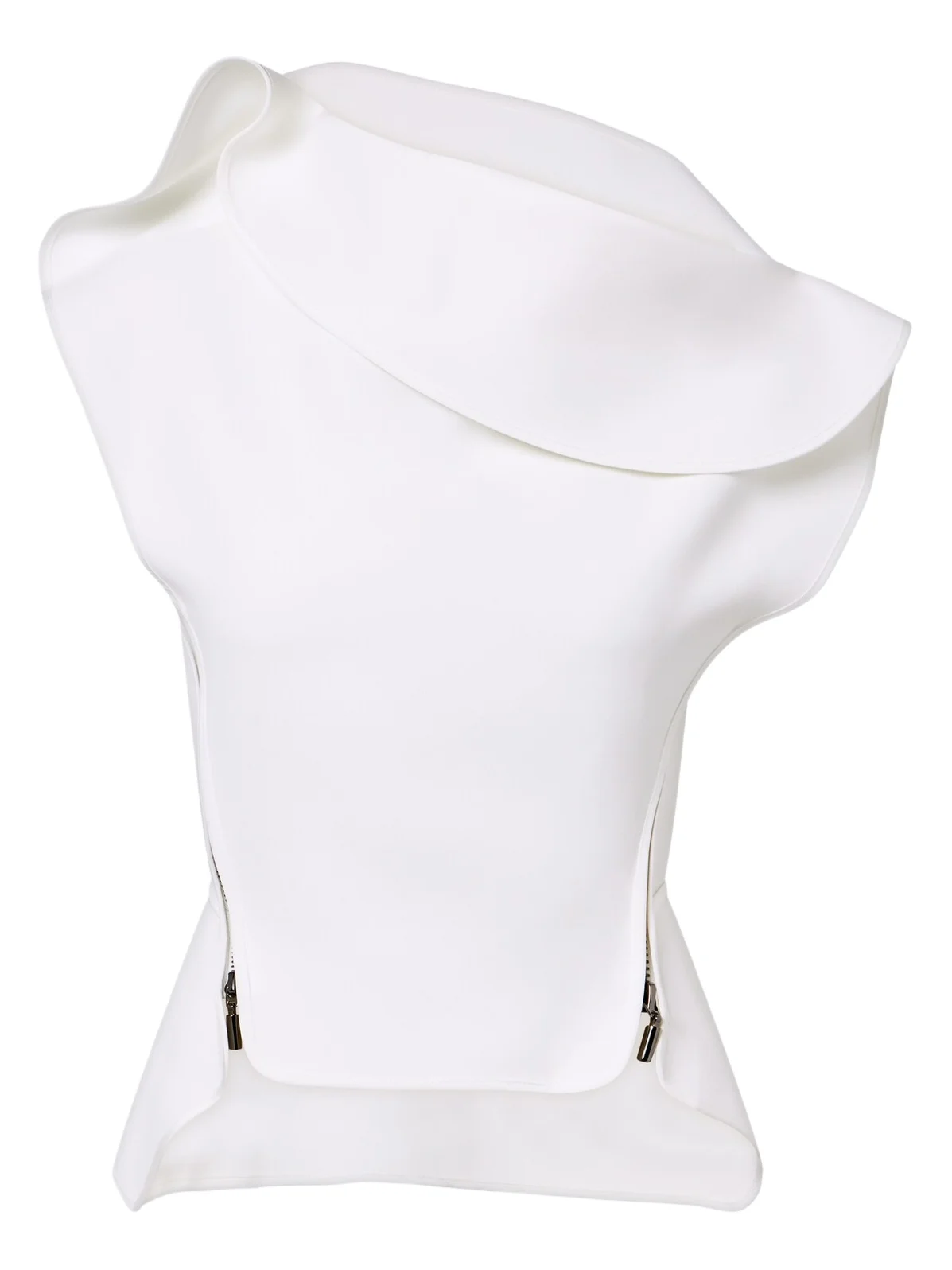 Whirl draped top