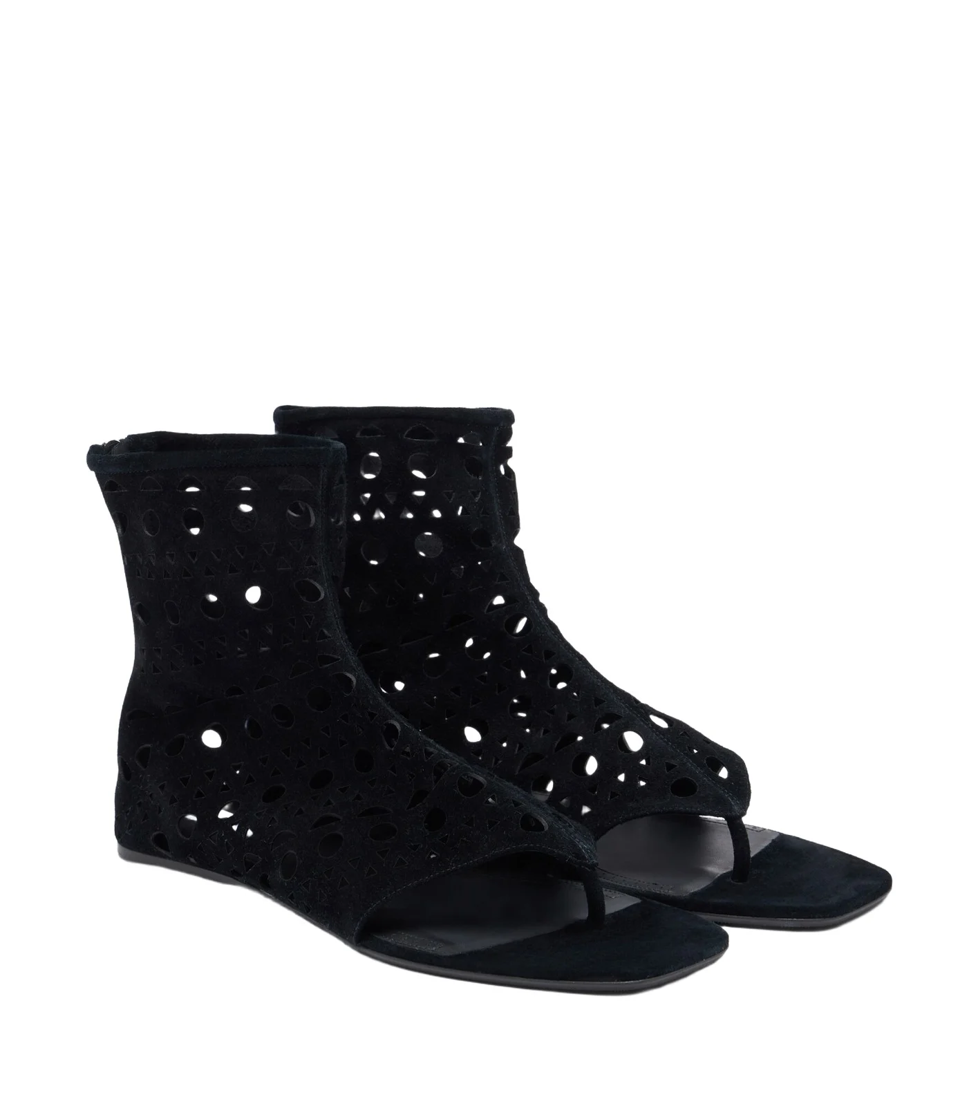 Alaïa Neo Vienne suede thong sandals Alaïa Neo Vienne suede thong sandals