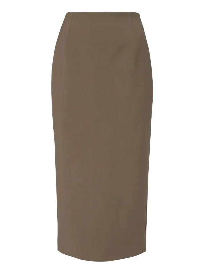 Wool-blend pencil skirt Wool-blend pencil skirt
