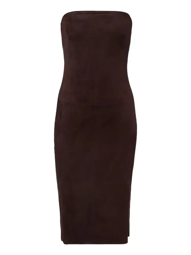 Monica suede minidress