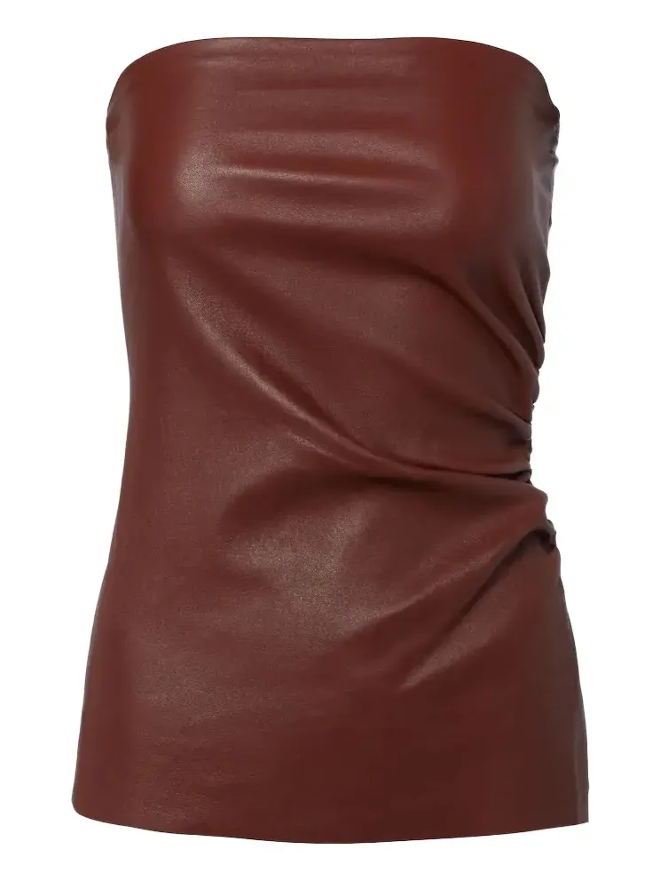 Laya leather bustier Laya leather bustier