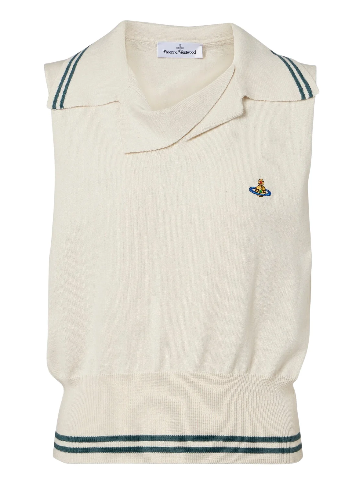 Doubletake cotton and cashmere polo shirt