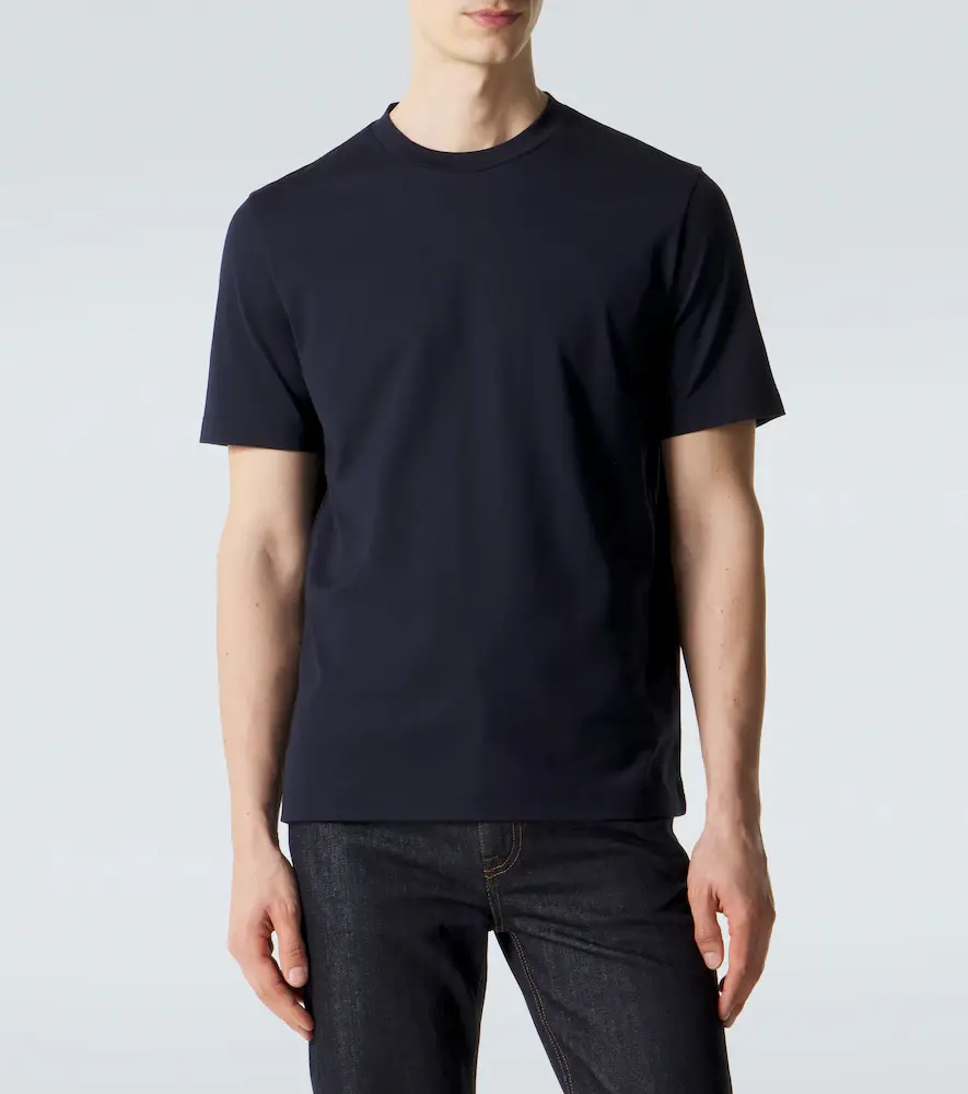 Brioni Cotton jersey T-shirt | Thumbnail 4 Brioni Cotton jersey T-shirt | Thumbnail 4