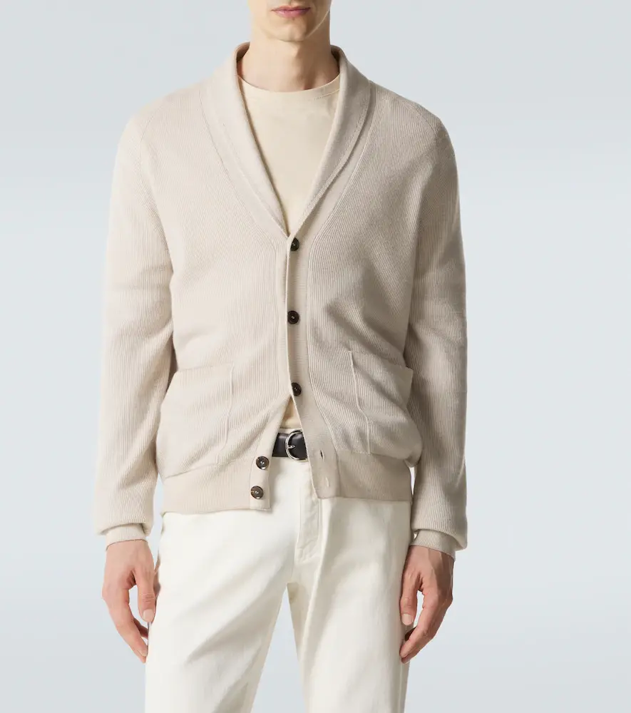 Brioni Cashmere and wool cardigan | Thumbnail 4 Brioni Cashmere and wool cardigan | Thumbnail 4