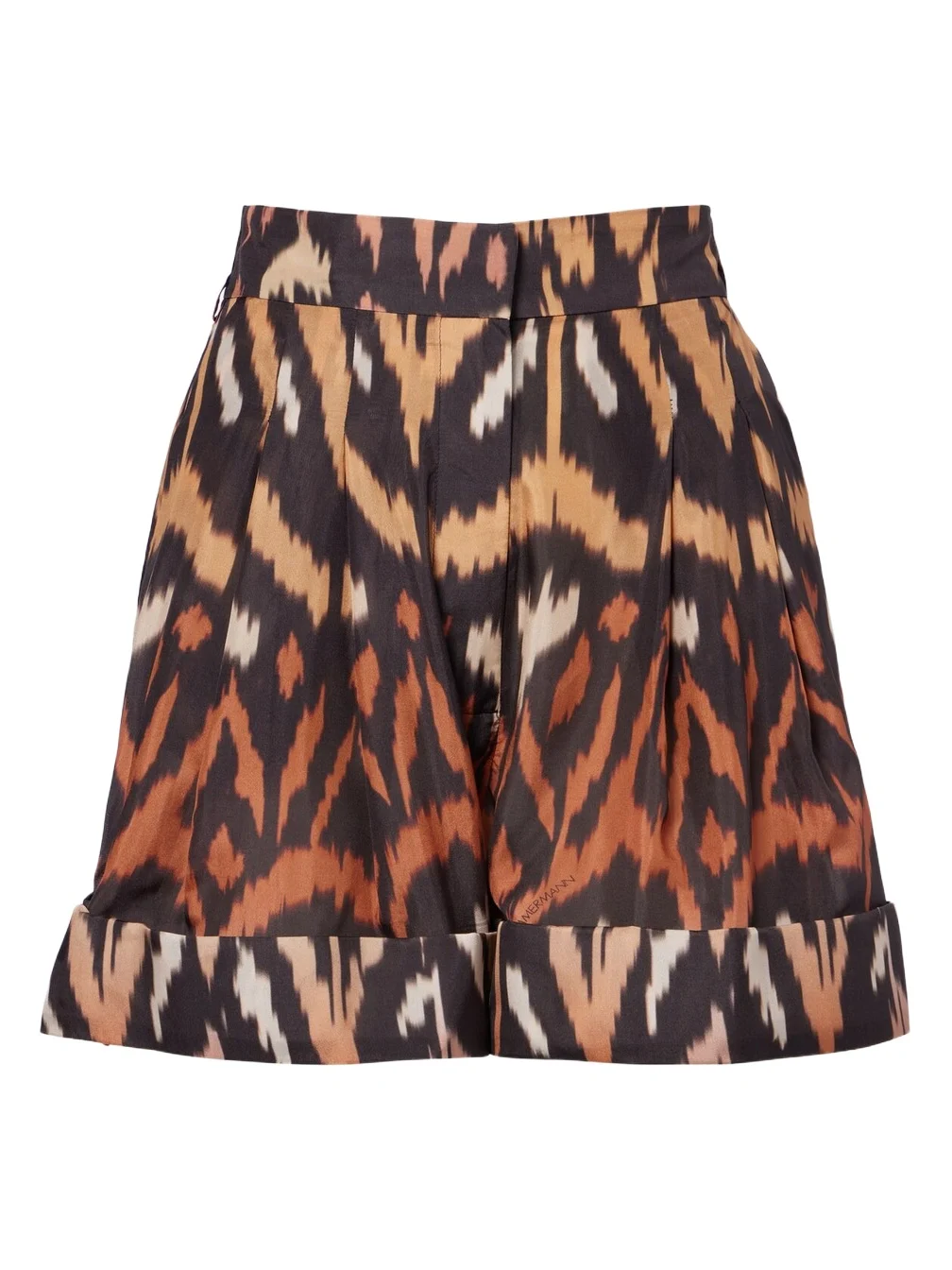 Zimmermann Aster printed silk habutai shorts