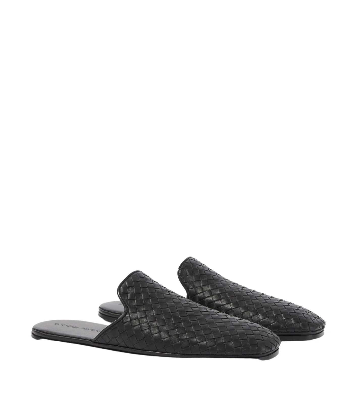 Palazzo Intrecciato leather mules Palazzo Intrecciato leather mules