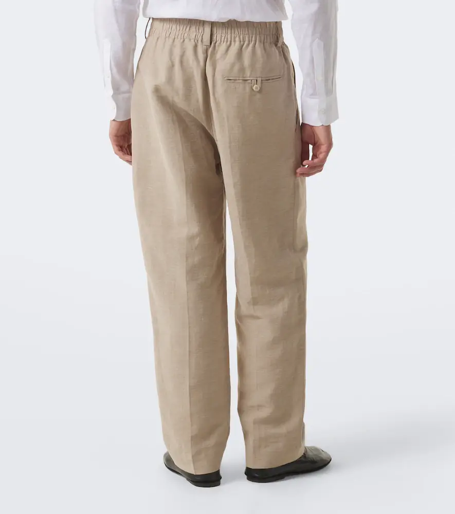 Jacquemus Croisière pleated linen-blend pants | Thumbnail 2 Jacquemus Croisière pleated linen-blend pants | Thumbnail 2