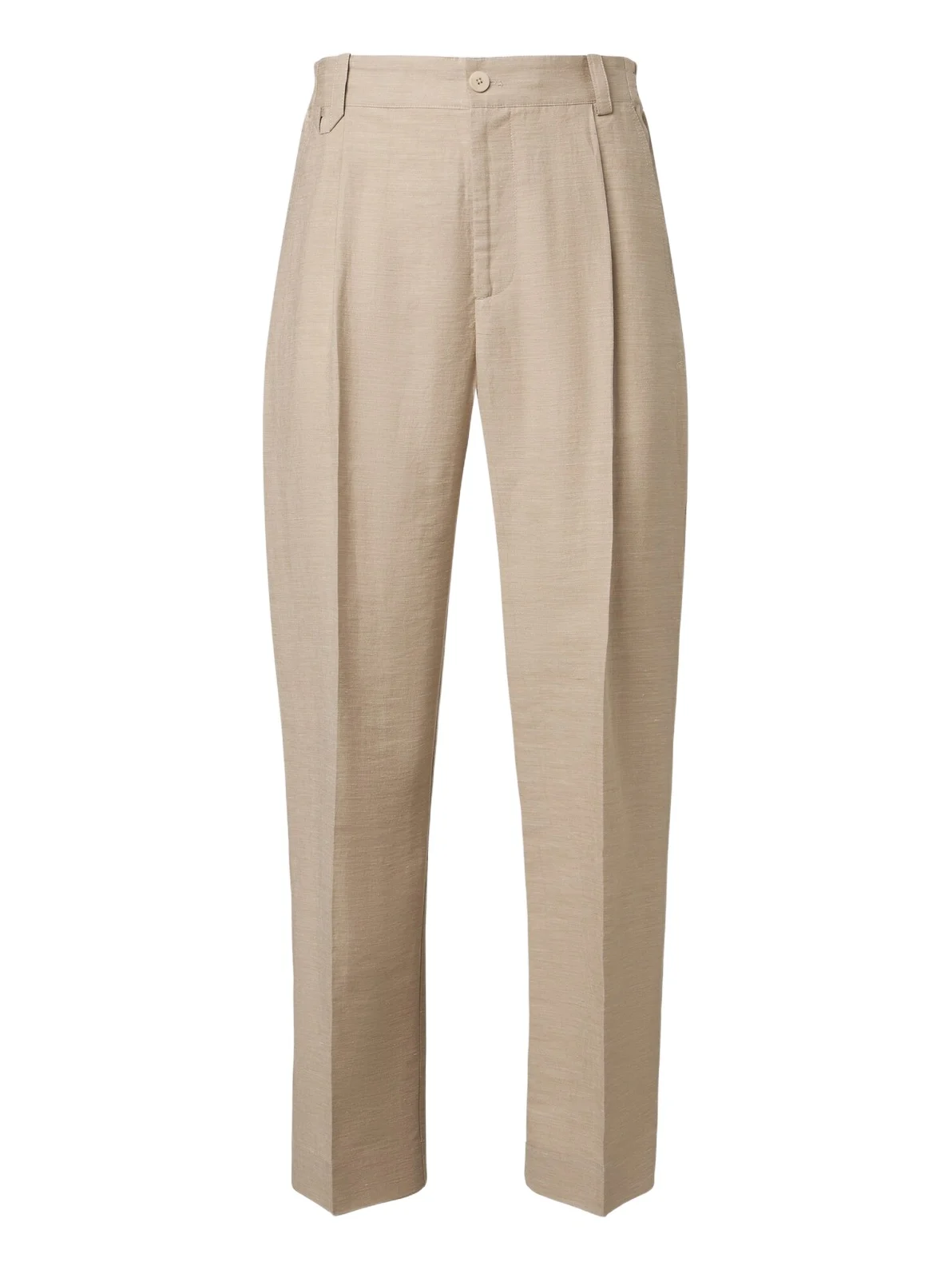 Croisière pleated linen-blend pants Croisière pleated linen-blend pants