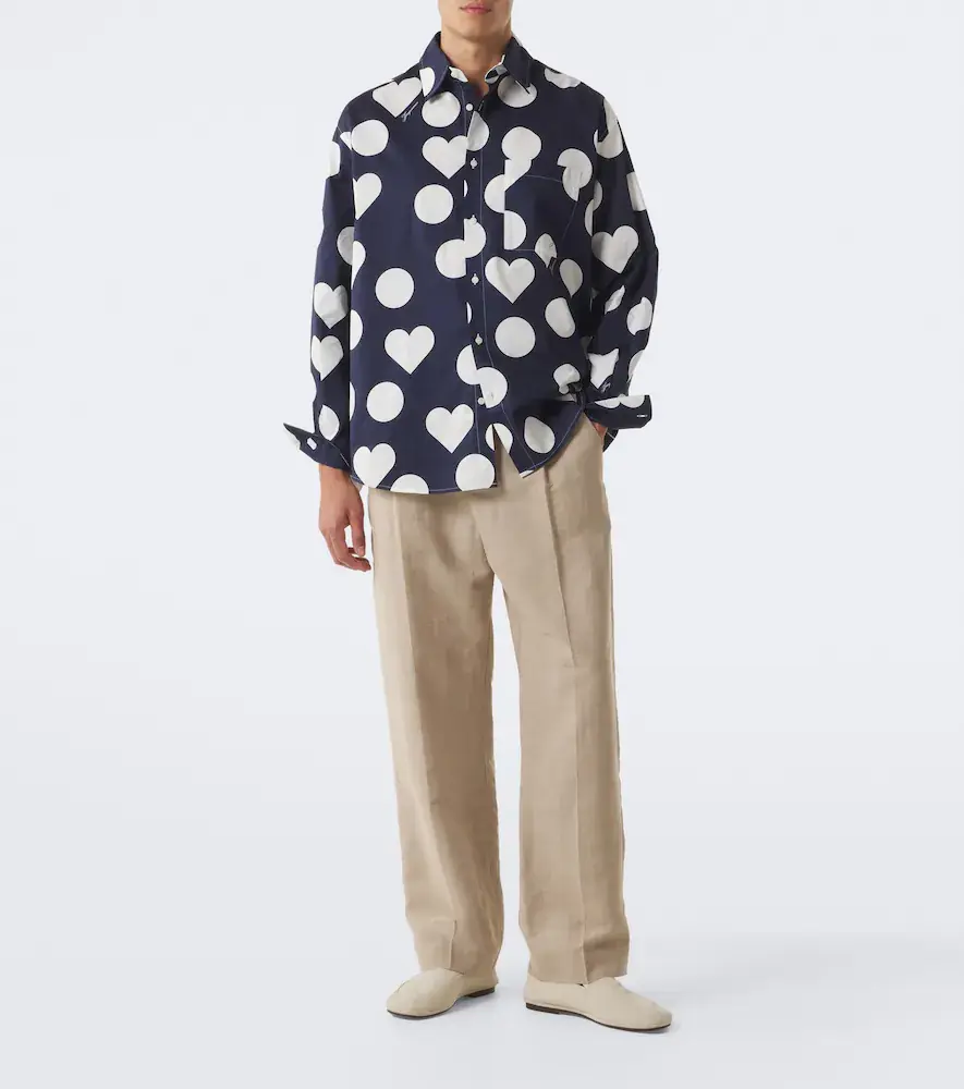 Jacquemus Camargue polka-dot cotton poplin shirt | Thumbnail 2 Jacquemus Camargue polka-dot cotton poplin shirt | Thumbnail 2