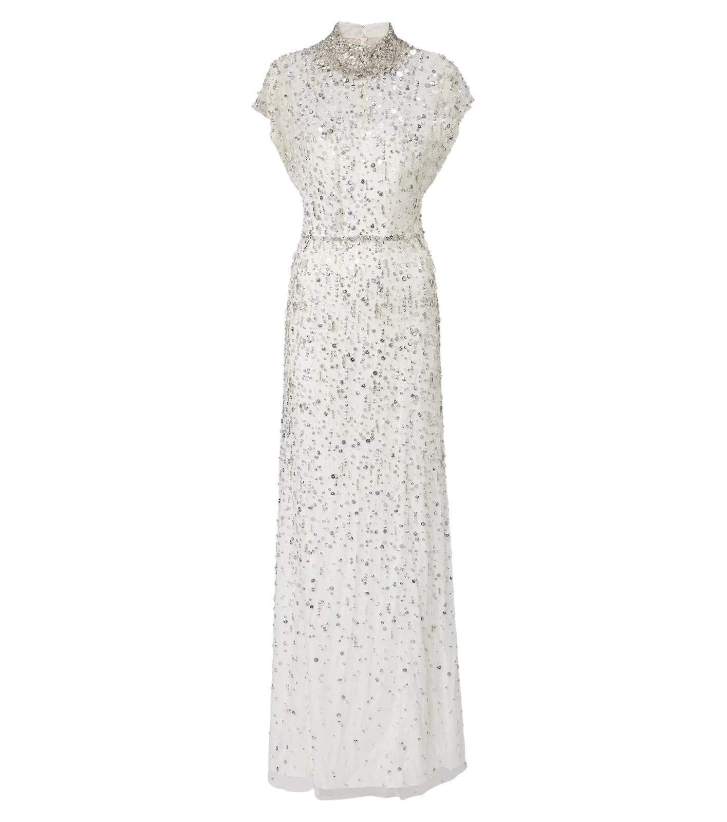 Crystal Drop embellished gown