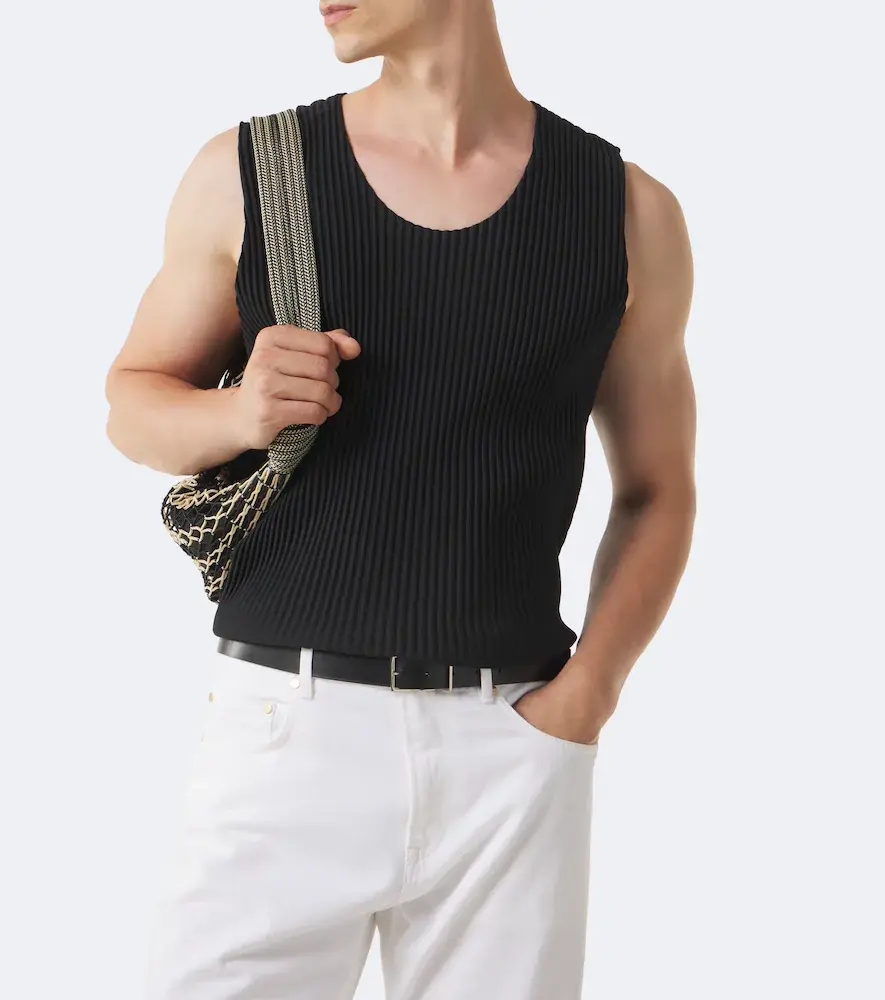 Homme Plissé Issey Miyake Homme Plissé Issey Miyake Monthly Colors: June pleated tank top | Thumbnail 4 Homme Plissé Issey Miyake Homme Plissé Issey Miyake Monthly Colors: June pleated tank top | Thumbnail 4