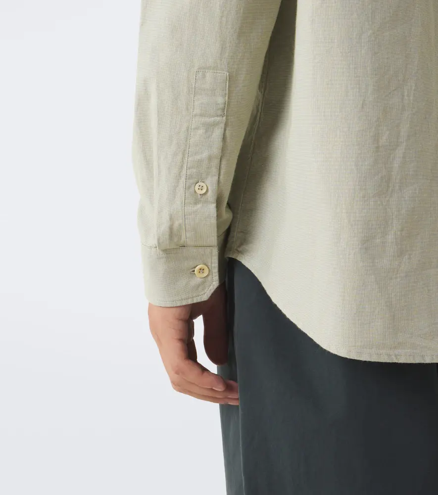 The Row Pompeo cotton chambray shirt | Thumbnail 6 The Row Pompeo cotton chambray shirt | Thumbnail 6