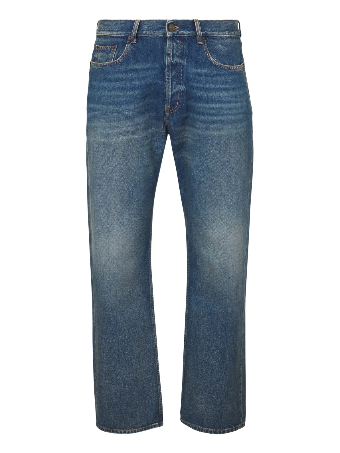 Saint Laurent Faded straight jeans
