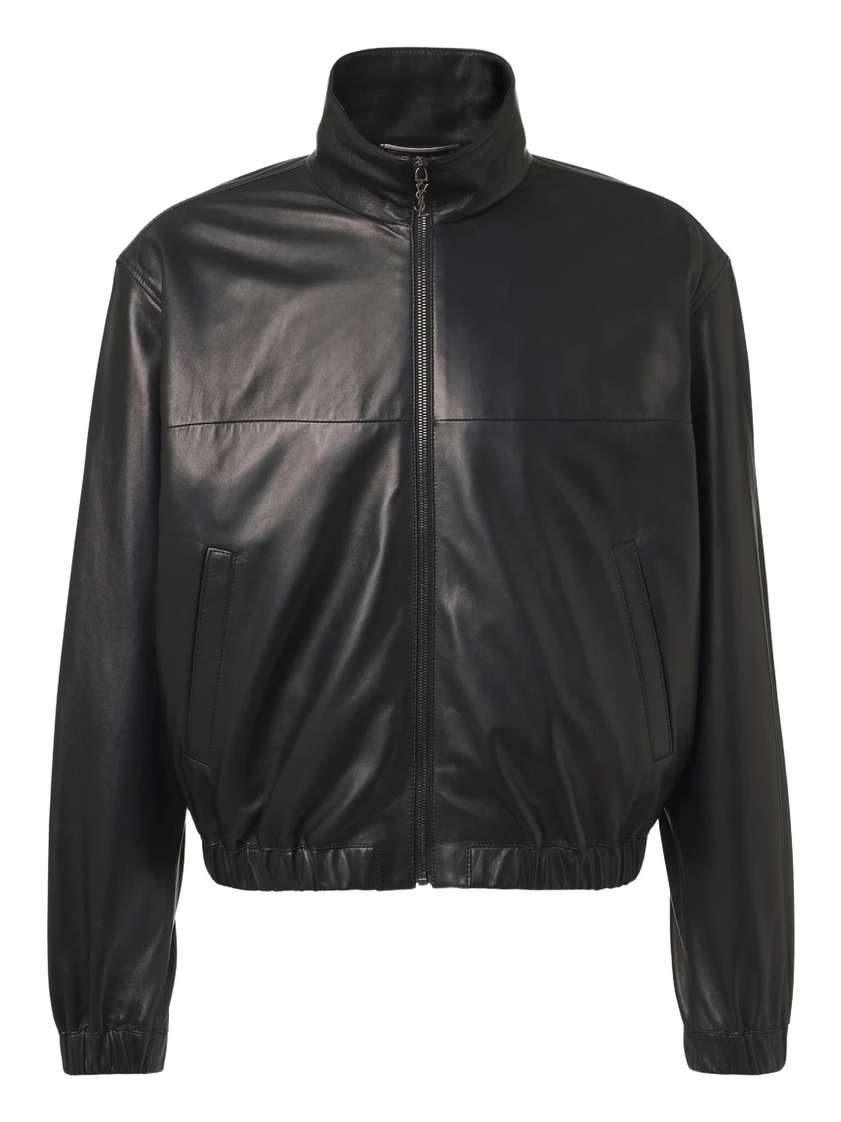 Saint Laurent Leather blouson jacket