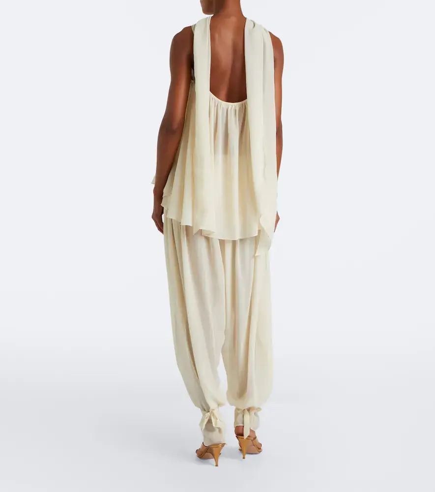DE LA VALI Ines chiffon balloon pants | Thumbnail 4