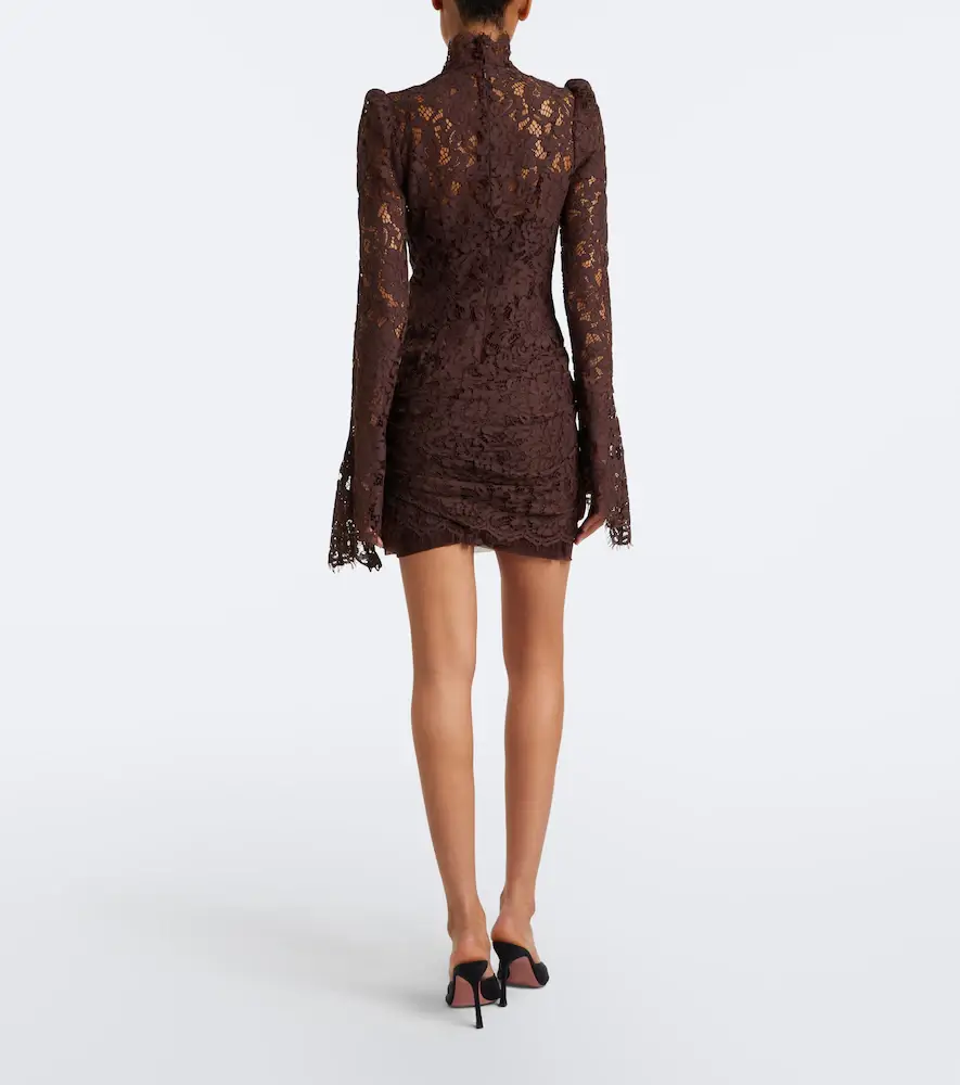 DE LA VALI Bodita cotton-blend lace minidress | Thumbnail 5 DE LA VALI Bodita cotton-blend lace minidress | Thumbnail 5