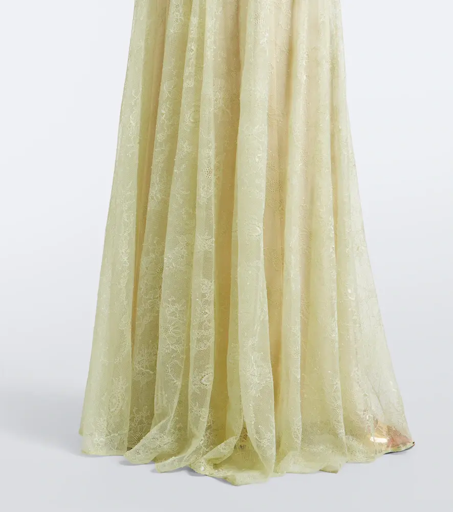 DE LA VALI Palomina halterneck lace maxi dress | Thumbnail 4 DE LA VALI Palomina halterneck lace maxi dress | Thumbnail 4