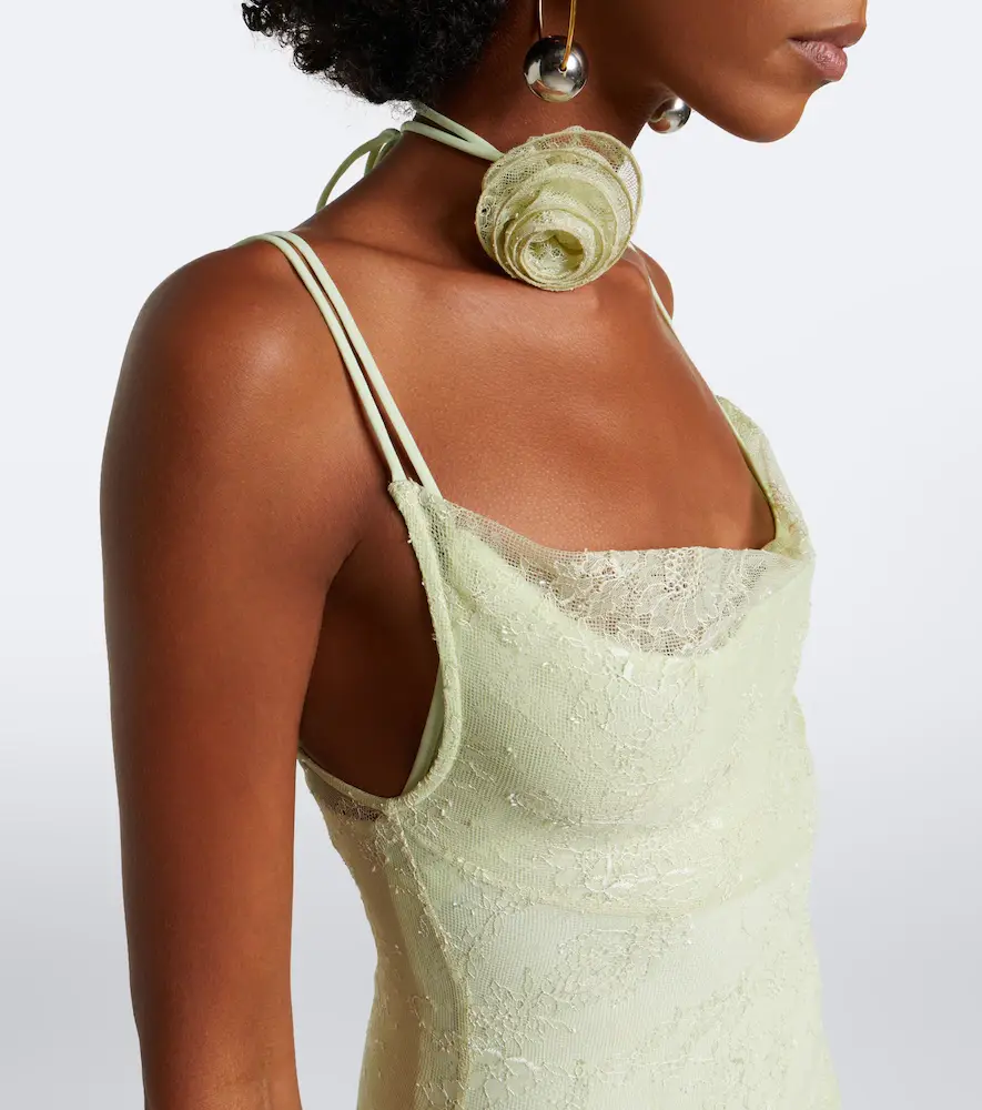 DE LA VALI Calima lace maxi dress | Thumbnail 2