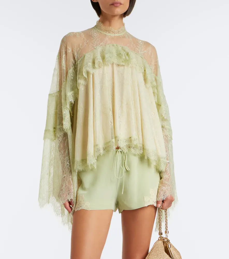DE LA VALI Alita lace blouse | Thumbnail 5