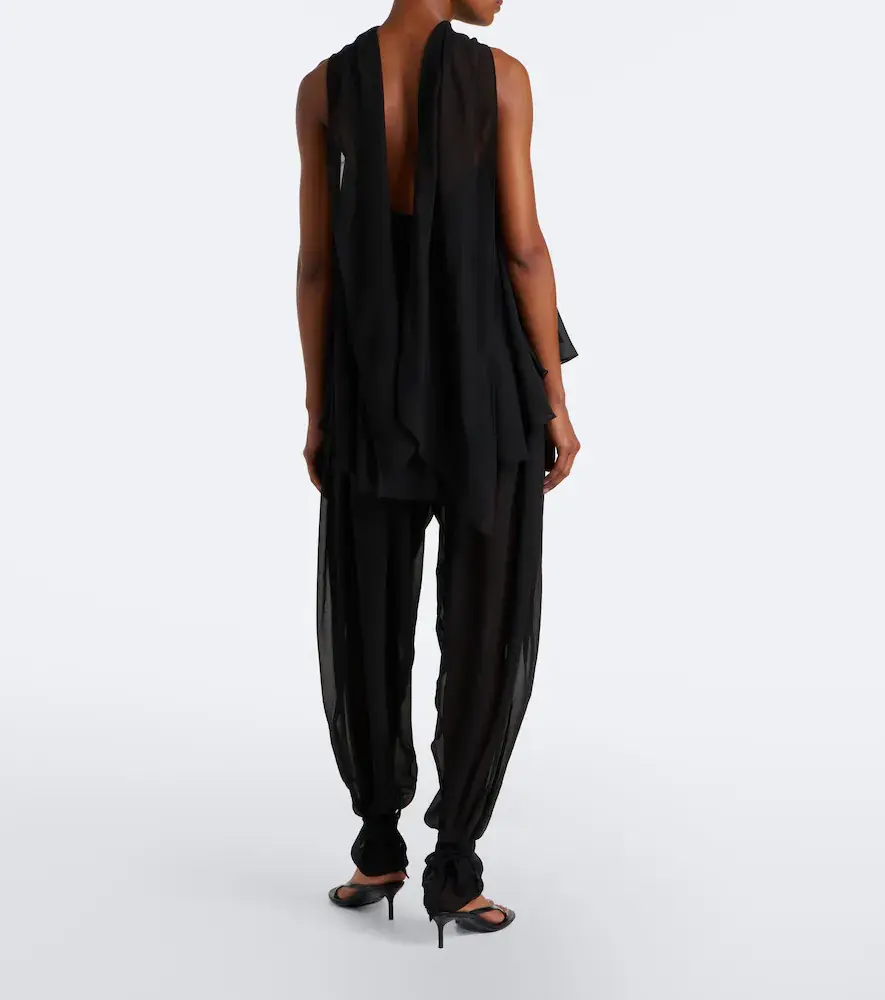 DE LA VALI Ines chiffon balloon pants | Thumbnail 6