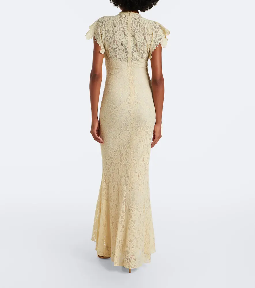 DE LA VALI Laia cutout cotton-blend lace maxi dress | Thumbnail 2 DE LA VALI Laia cutout cotton-blend lace maxi dress | Thumbnail 2