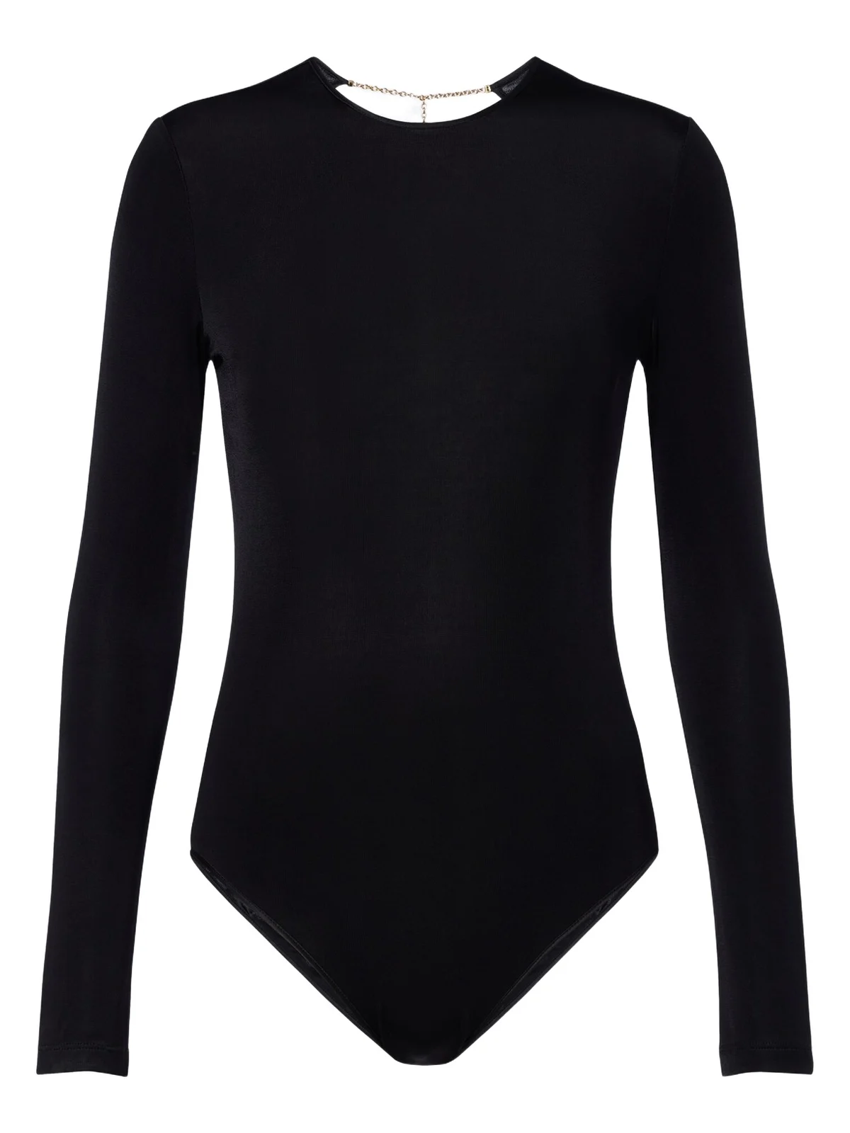 Saint Laurent Open-back jersey bodysuit