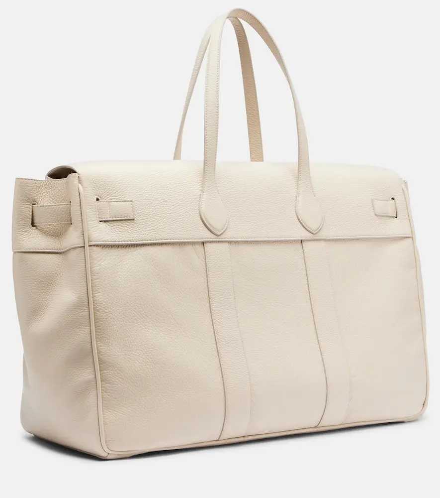Brunello Cucinelli Large leather tote bag | Thumbnail 3