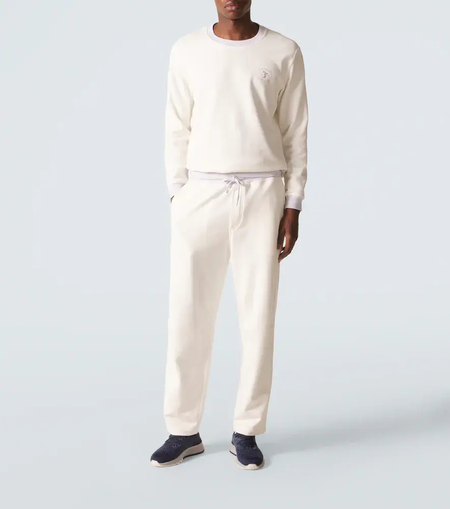 Brunello Cucinelli Cotton jersey sweatshirt | Thumbnail 3