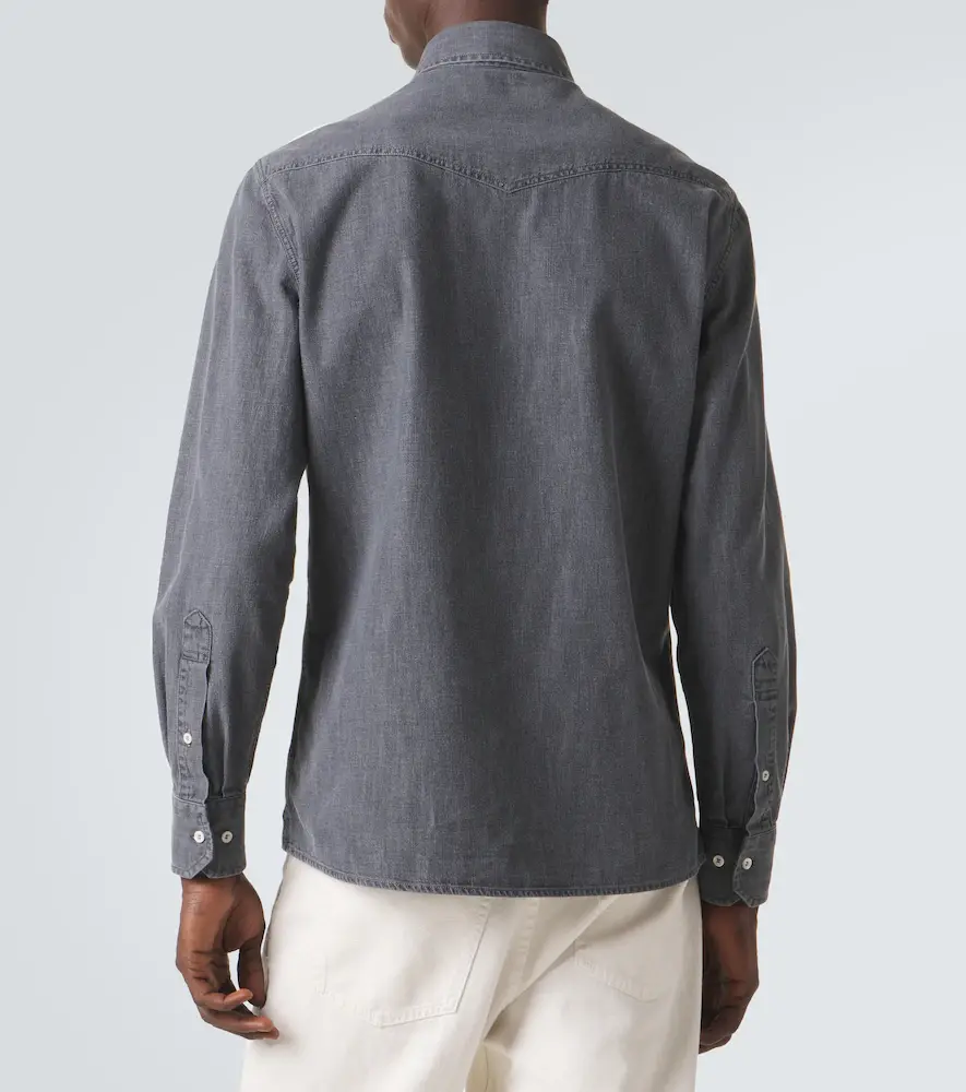 Brunello Cucinelli Denim shirt | Thumbnail 2 Brunello Cucinelli Denim shirt | Thumbnail 2