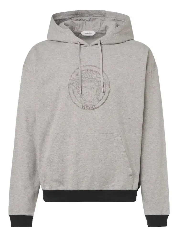 Medusa cotton jersey hoodie Medusa cotton jersey hoodie