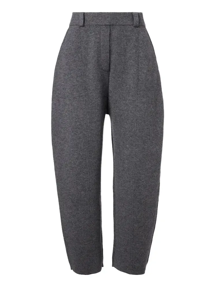 Wrenda cashmere barrel-leg pants Wrenda cashmere barrel-leg pants