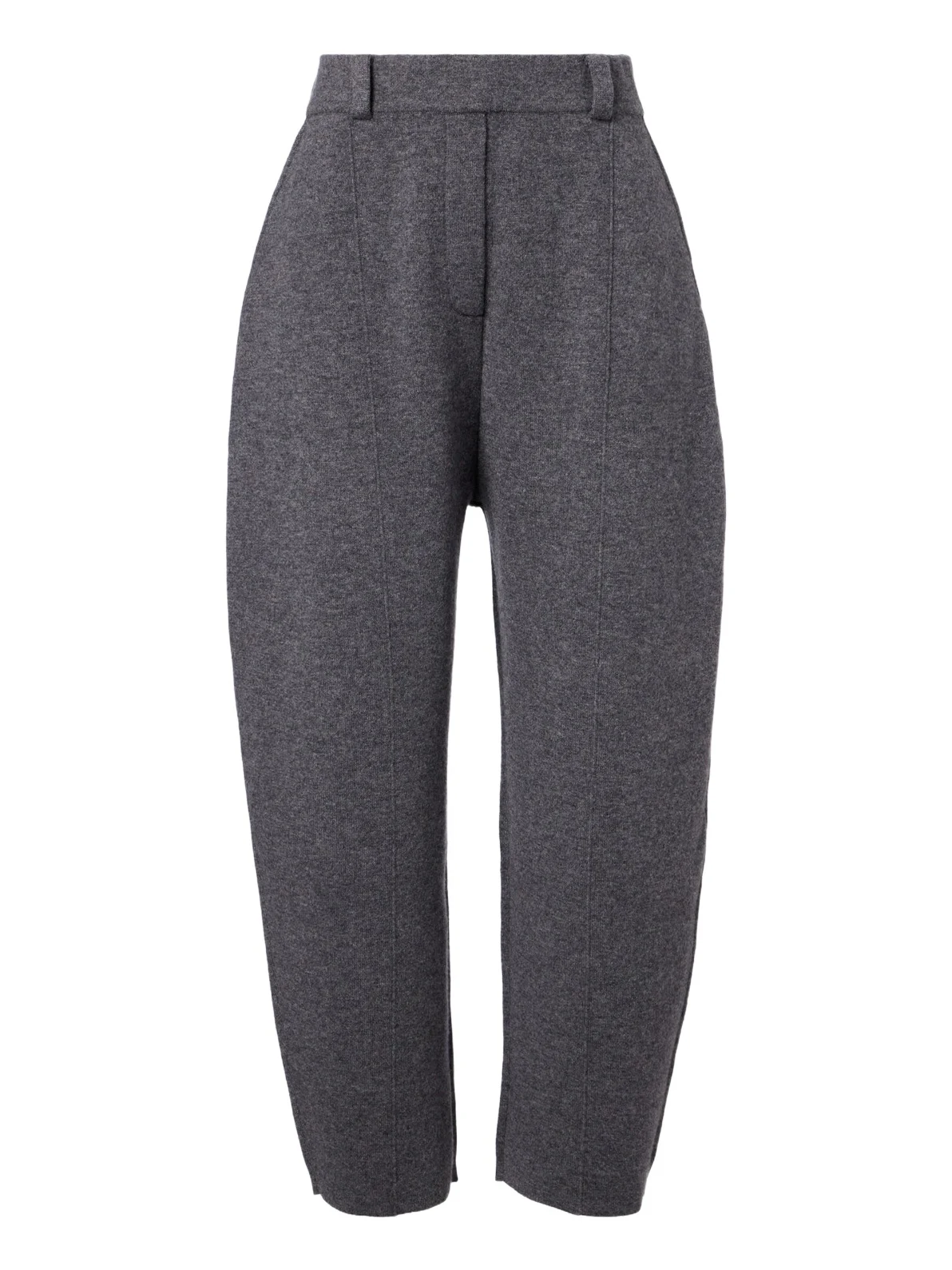 Wrenda cashmere barrel-leg pants