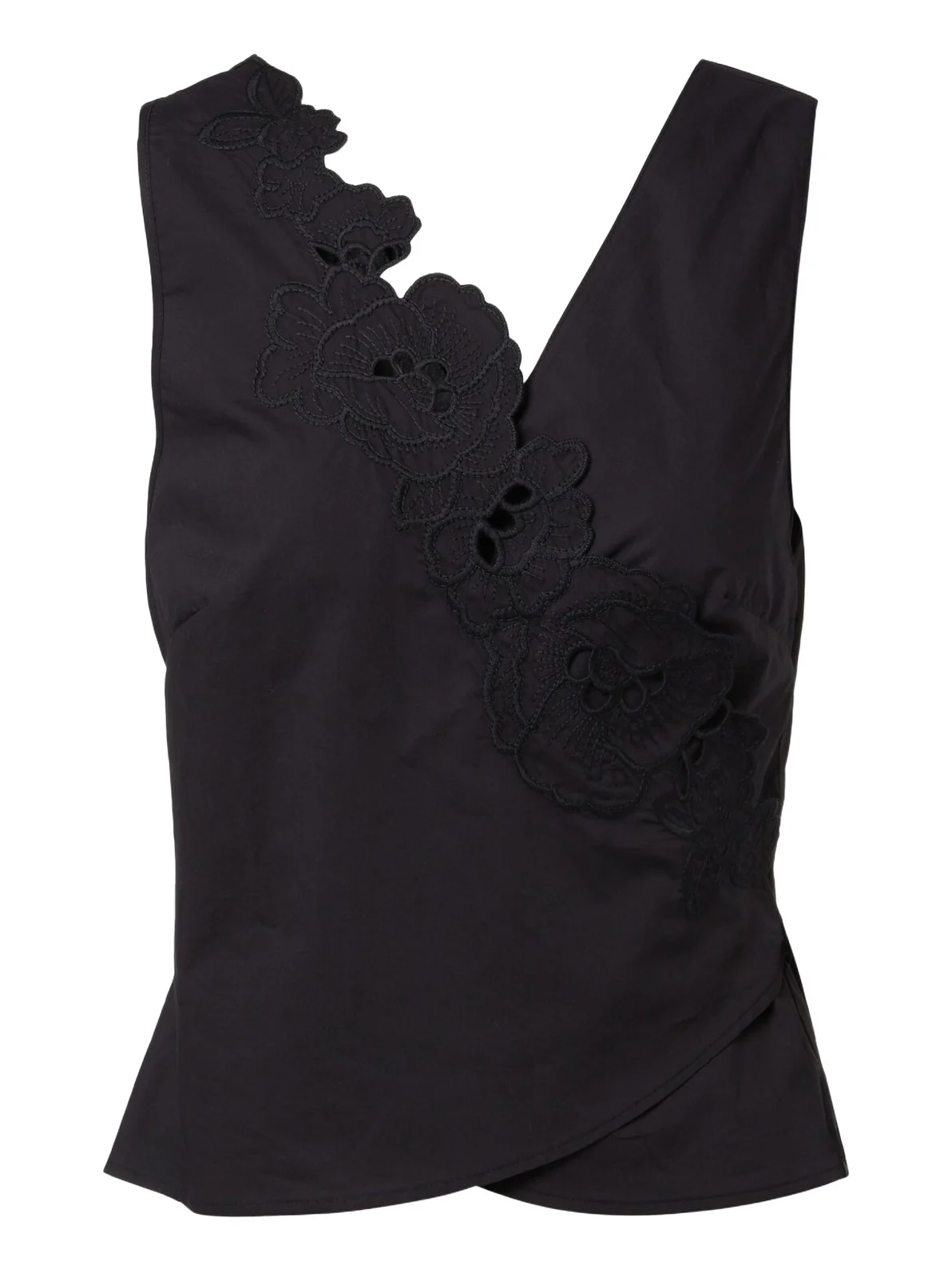 SIR. Klara cotton wrap top
