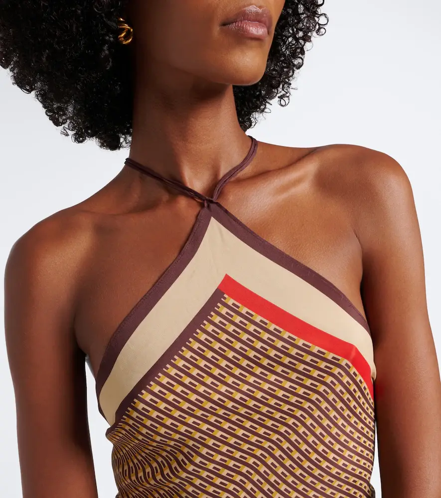 SIR. Cooper printed halterneck top | Thumbnail 2 SIR. Cooper printed halterneck top | Thumbnail 2