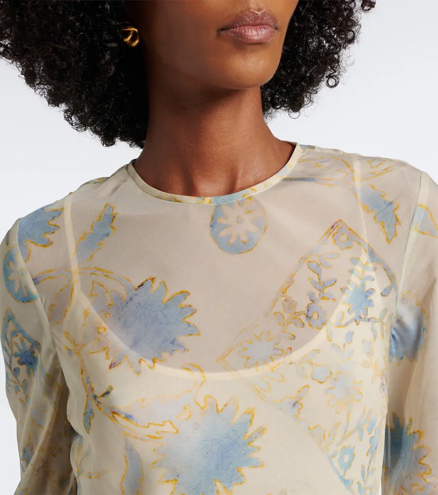 SIR. Cecile printed maxi dress | Thumbnail 3